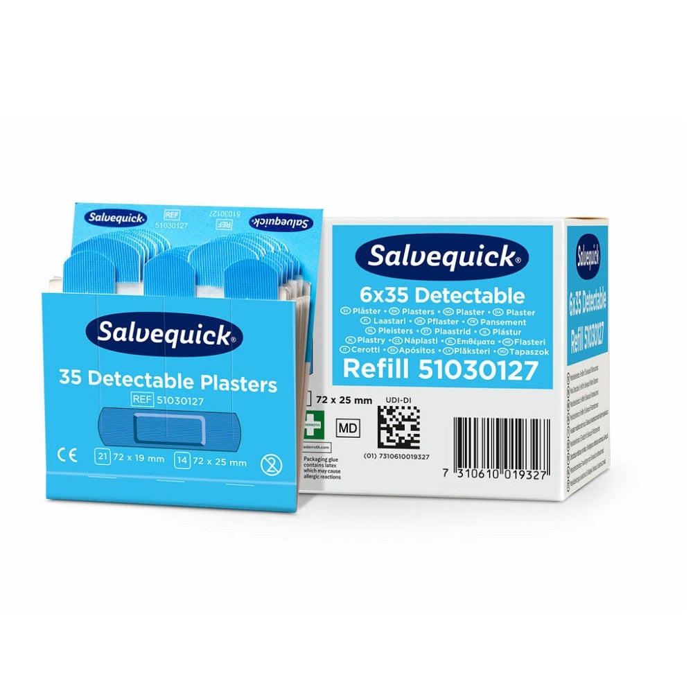Salvequick Plåster Blue
