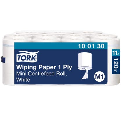 Torkpapper Tork M1 Advanced 1-lager 11rl/krt