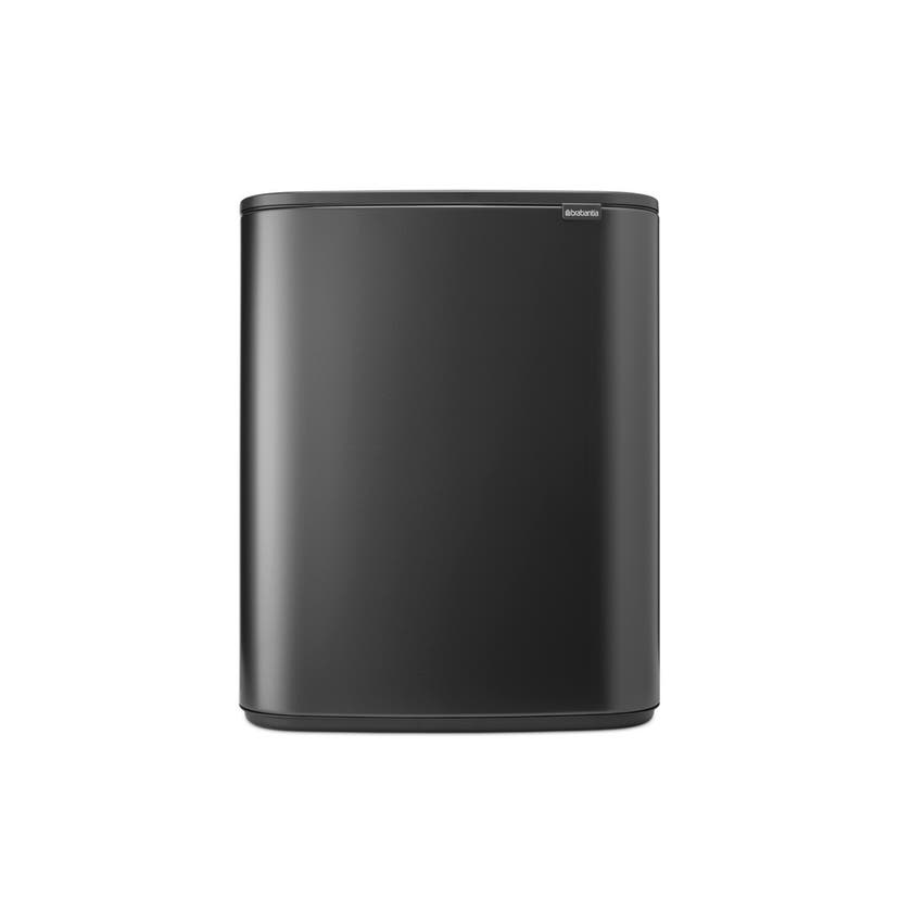 Papperskorg Brabantia Bo Touch Bin 2x30L Confident Grey