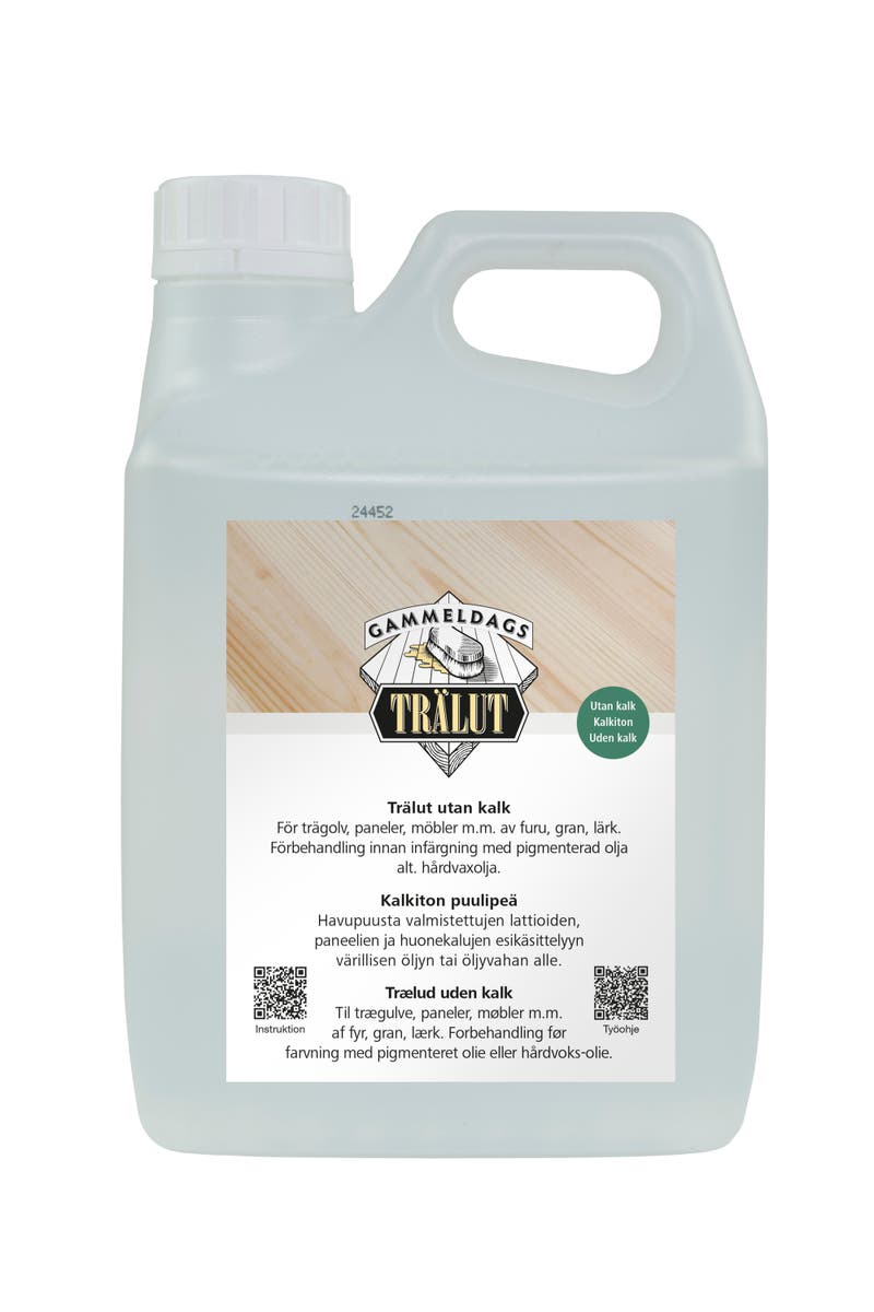 Trallsåpa Gammeldags Vit 2,5L