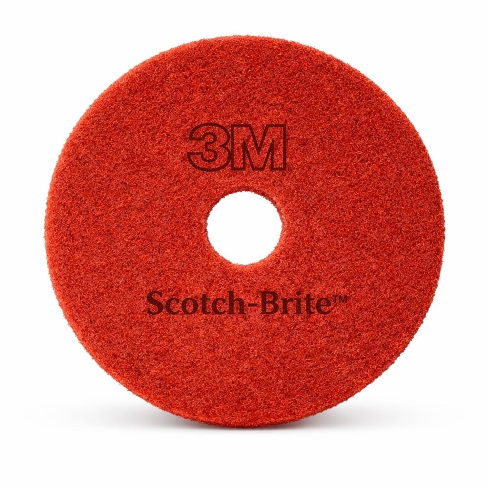 Röd Rondell 21 tum 3M Scotch-Brite
