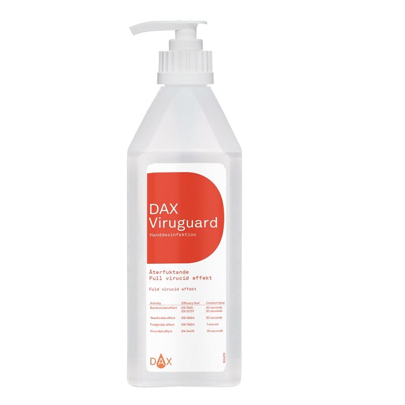 Handdesinfektion DAX Viruguard 600ml Pumpflaska