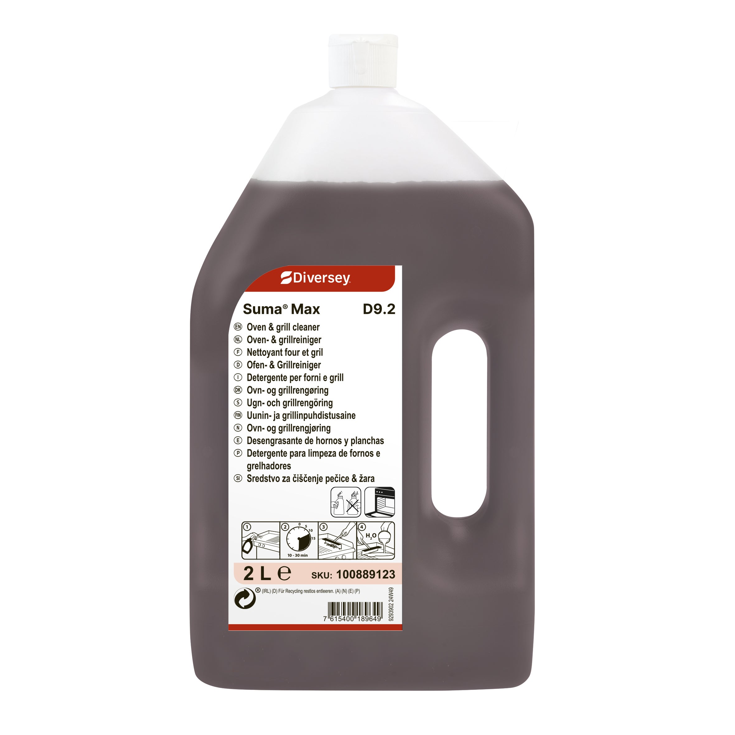 Ugnsrengöring Suma Max D9.2 2L