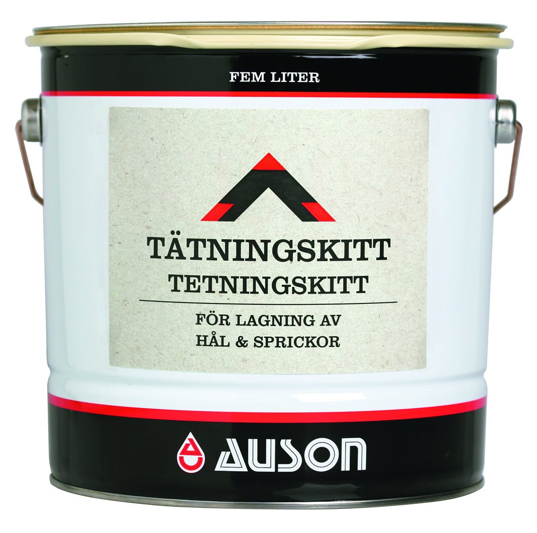 Tätningskitt Auson Svart 5 l