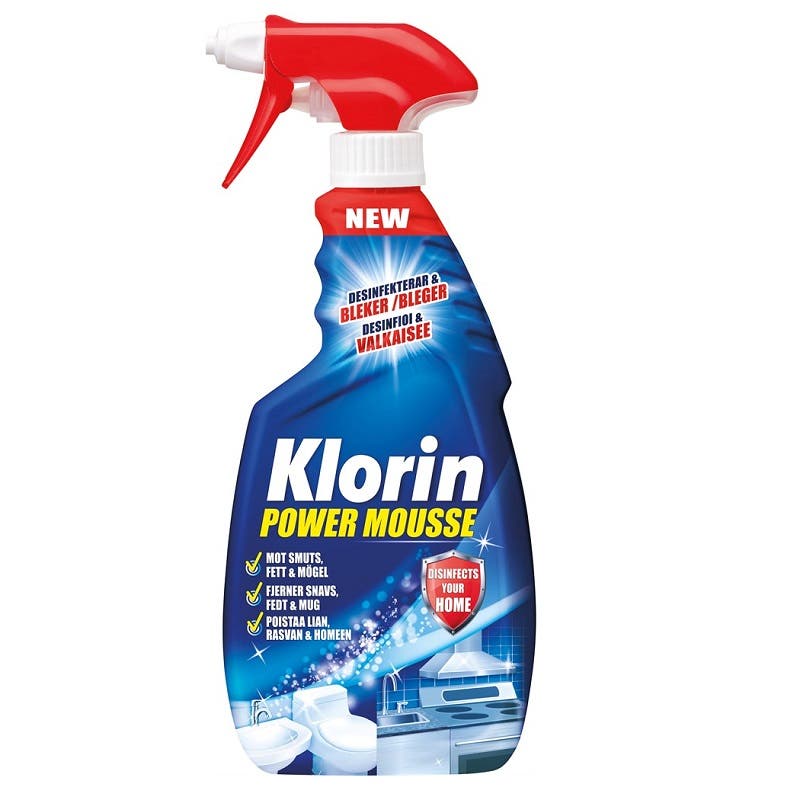 Klorin Power Mousse Spray 500ml