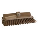 Vikan High-Low Kombinationsskrubb, 265 mm, Medium, Brun