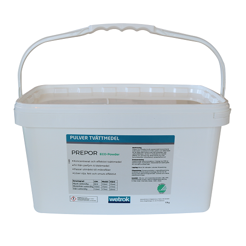 Tvättmedel Wetrok Prepor ECO 8kg