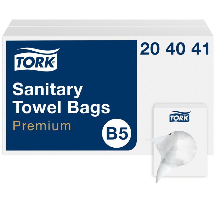 Tork Sanitetspåsar B5 Vita 25 st/förp