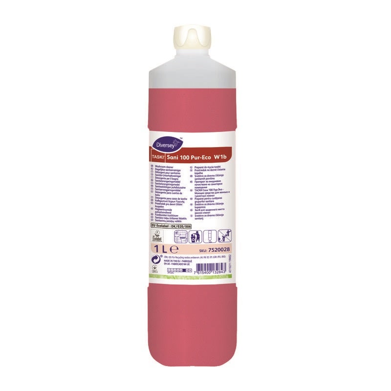 Sanitetsrengöring Taski Sani 100 Pur-Eco 1 liter