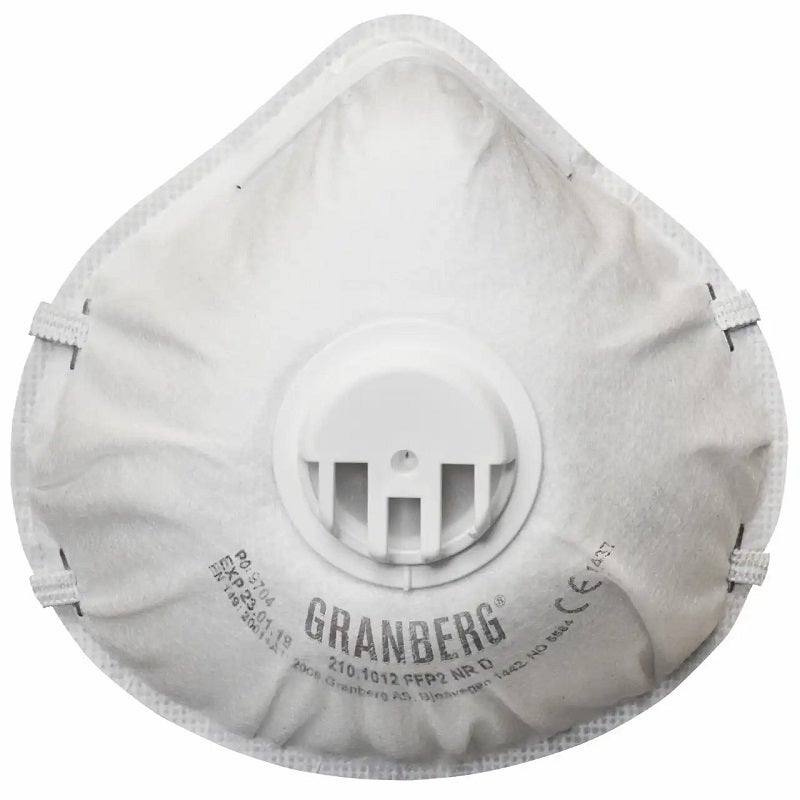 Andningsmask Granberg FFP2 NR D Med Ventil
