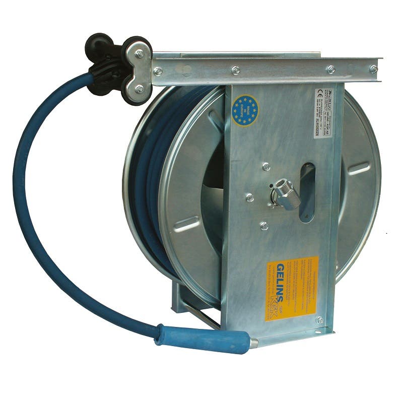 Slangvinda 20m högtryck GALV 400B 3/8