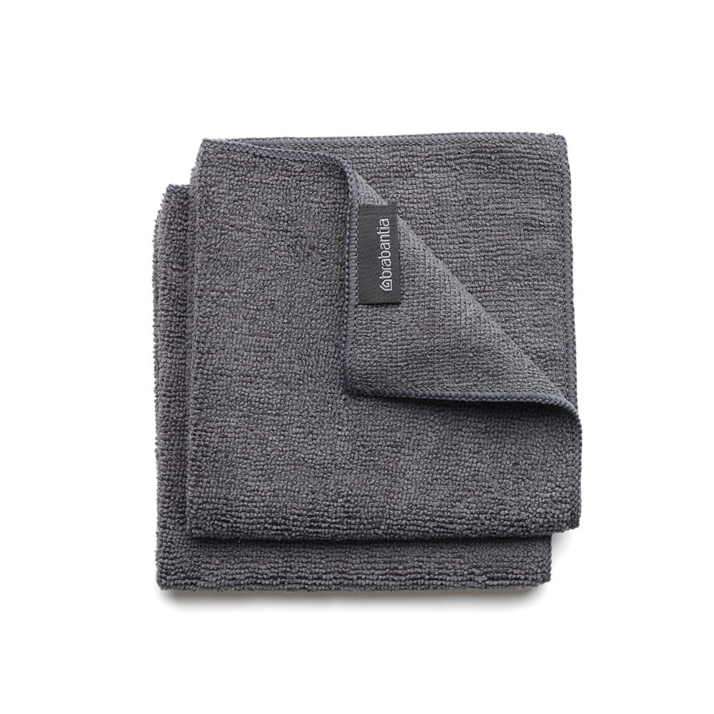 Disktrasa Microfiber Brabantia Mörkgrå 2st/frp