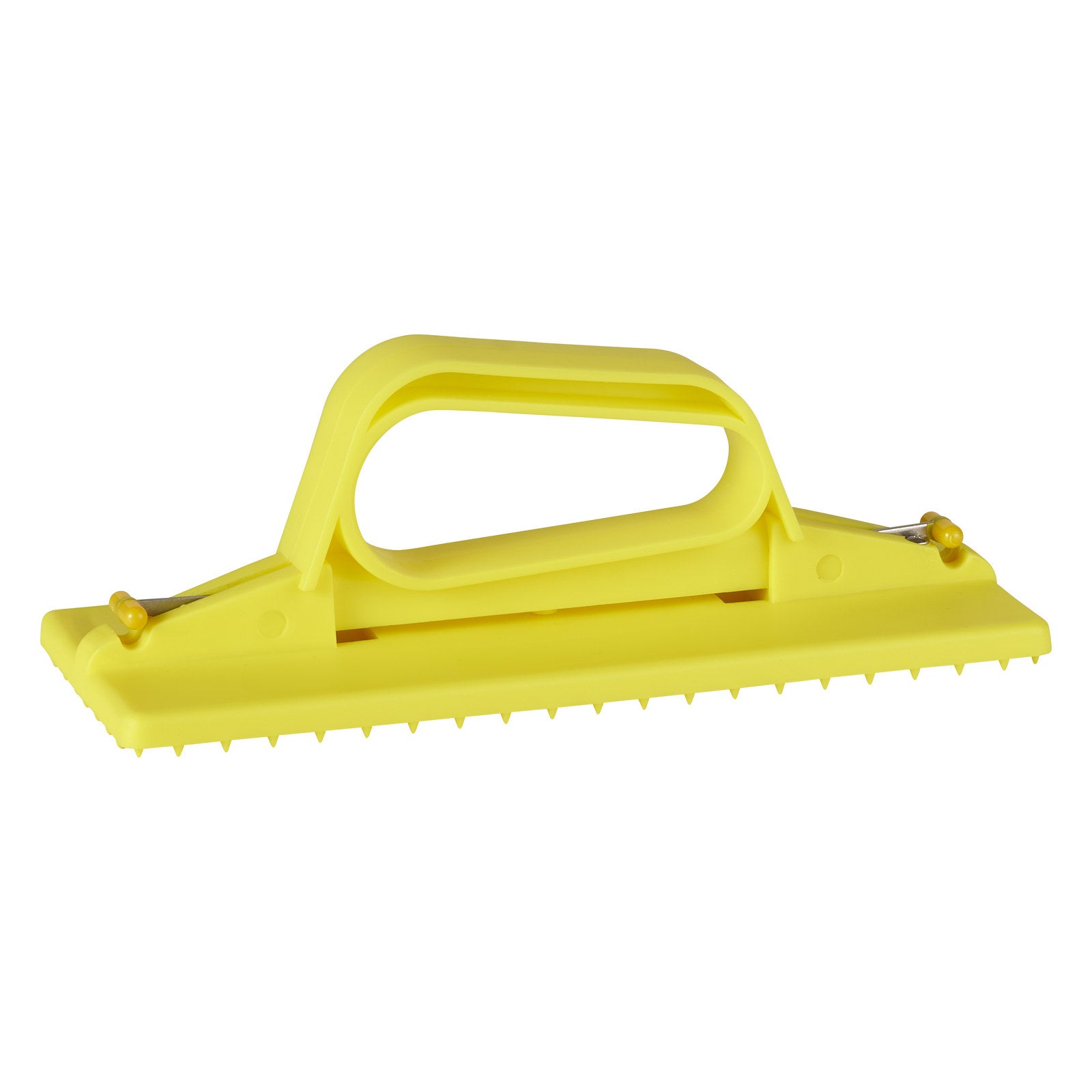 Vikan Hållare för skurnylon, handmodell, 230 mm, Gul