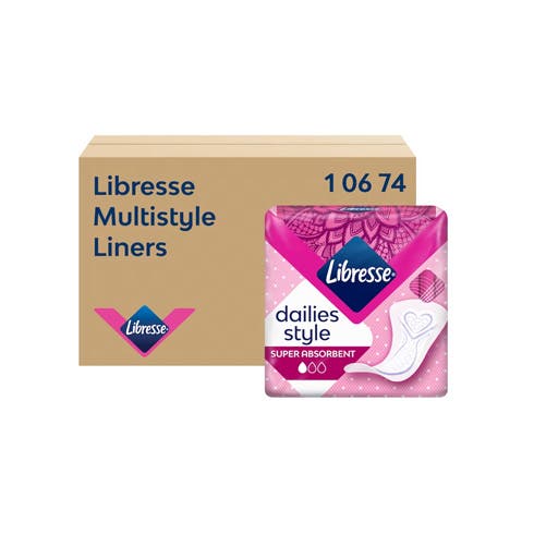 Libresse Multistyle Trosskydd Refiller Tork disp 150st/frp