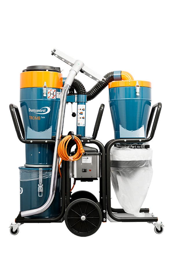 Stoftavskiljare Dustcontrol DC Tromb 400 AL TWIN 230V 3000 W