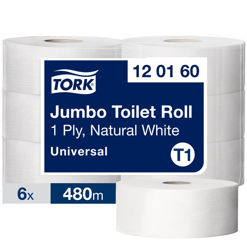 Toalettpapper Tork 1-lager Universal