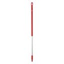 Vikan Aluminiumskaft, Ø31 mm, 1310 mm, Röd
