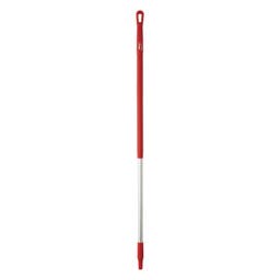 Vikan Aluminiumskaft, Ø31 mm, 1310 mm, Röd