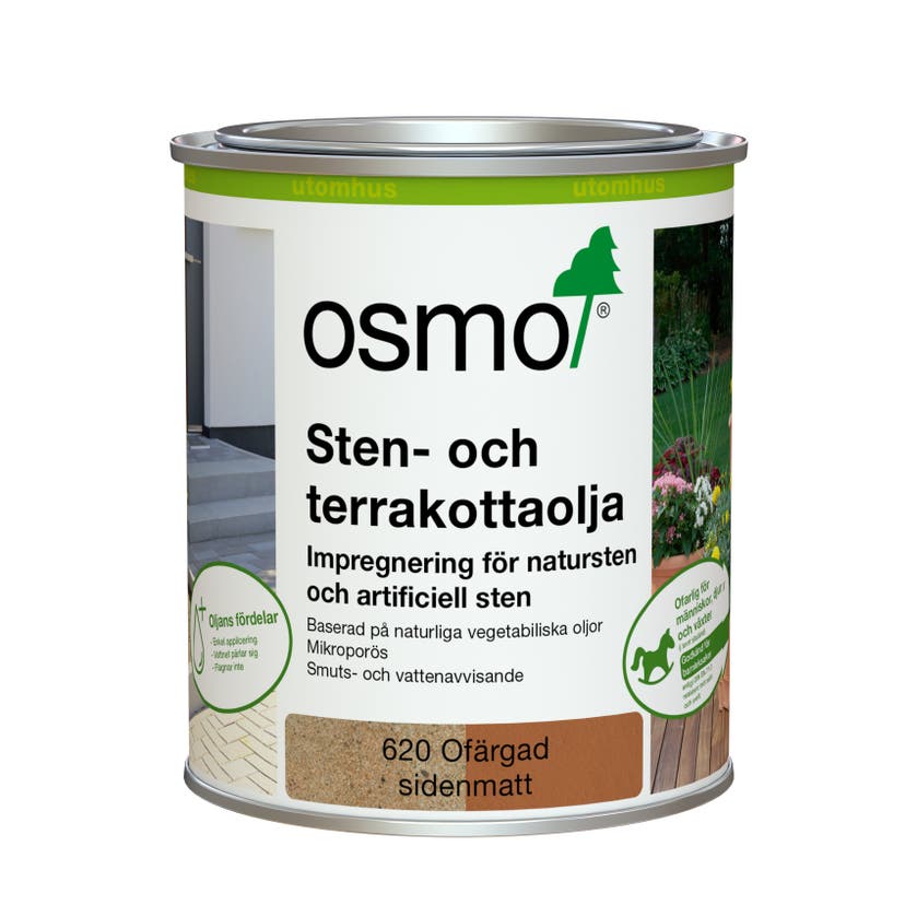 Sten-och Terrakotta Olja 620 Osmo Ofärgad