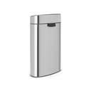 Papperskorg Brabantia Touch Bin Recycle 10+23L Matt Stål