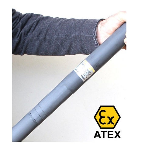 Rör 50mm set med 8 st. Atex-godkända Kolfiber