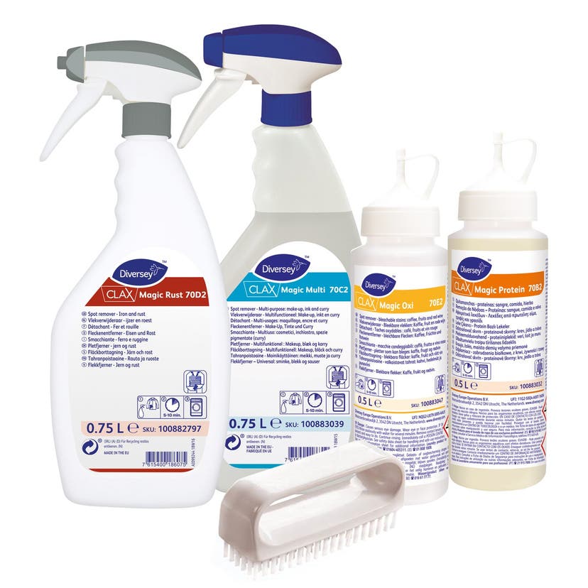 Fläckborttagning Clax Magic Starterkit 70A2 500ml