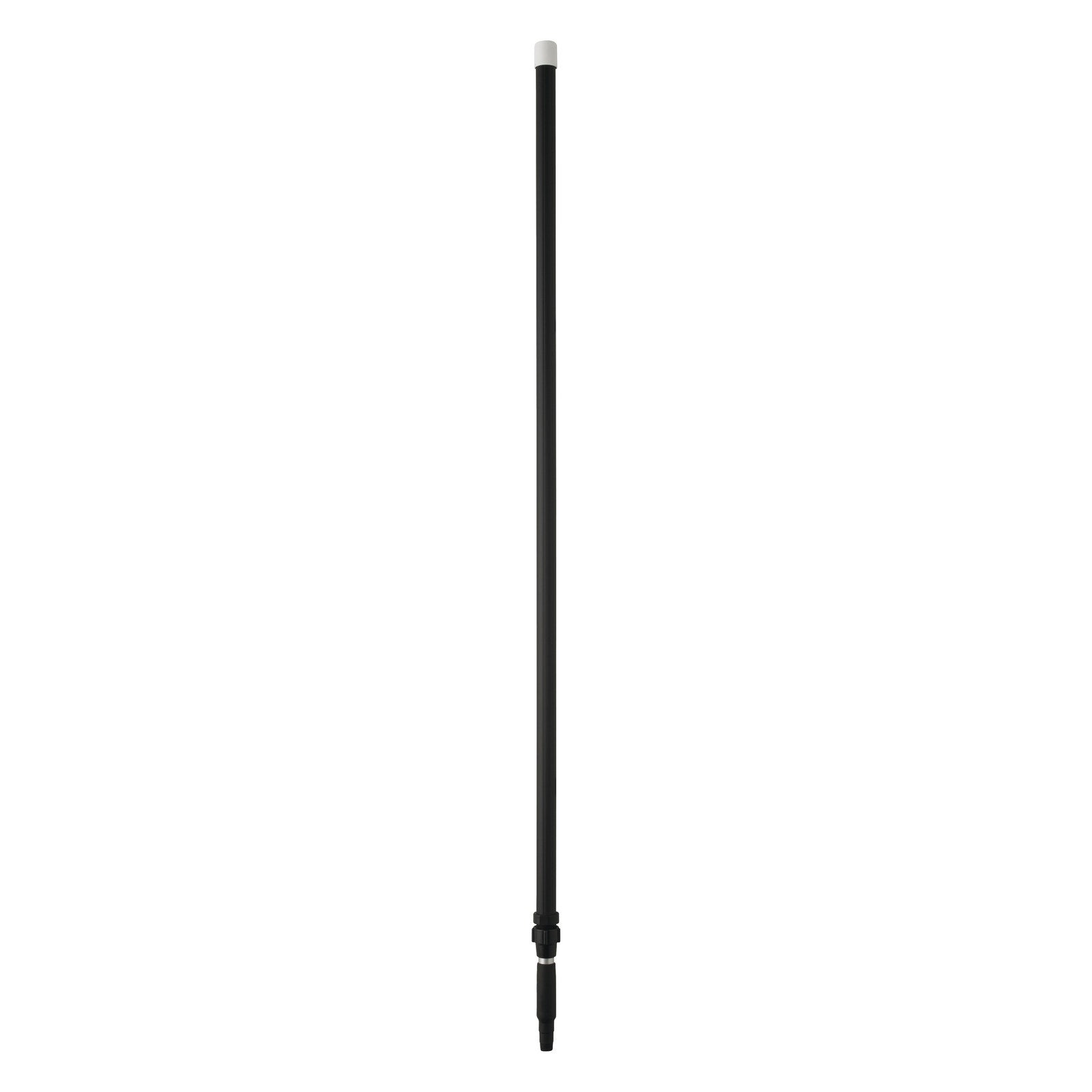 Vikan Aluminiumsteleskopskaft, 1575 - 2780 mm, Svart