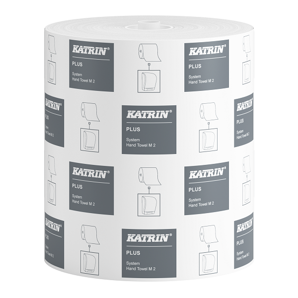 Torkpapper Katrin Plus M2 Vit 140m