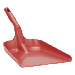 Vikan Handskyffel, Metalldet., 275 mm, Röd