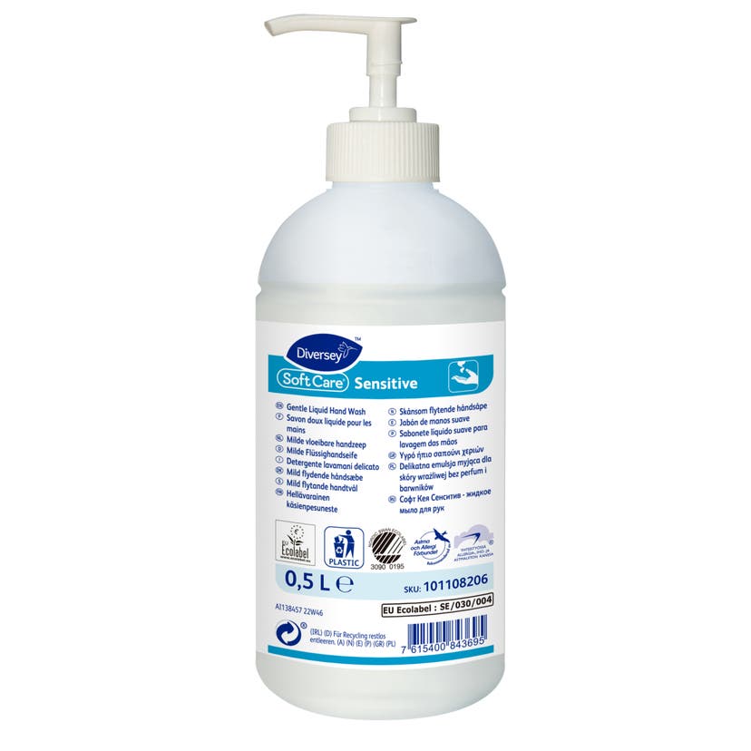 Handtvål Soft Care Sensitive 500ml