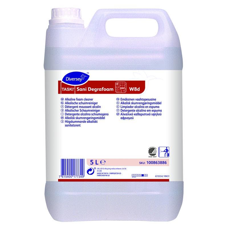 Sanitetsrengöring Sani Degrafoam Taski W207 5L