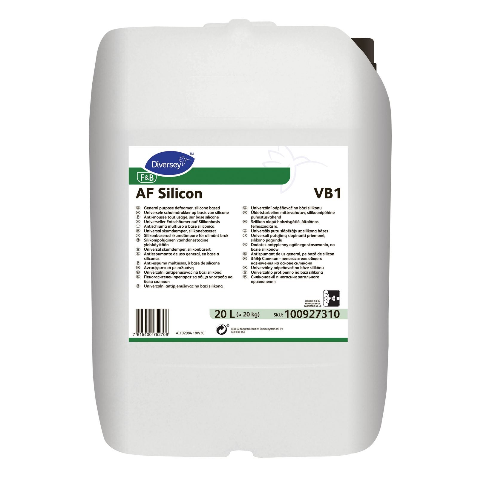 Skumdämpare Diversey AF Silicon VB1 20L