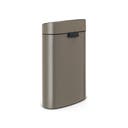 Papperskorg Brabantia Touch Bin Recycle 10+23L Platinum