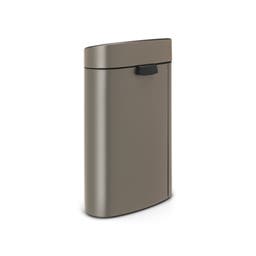 Papperskorg Brabantia Touch Bin Recycle 10+23L Platinum