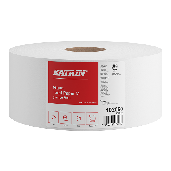 Toalettpapper Katrin Basic Gigant M 1-lager