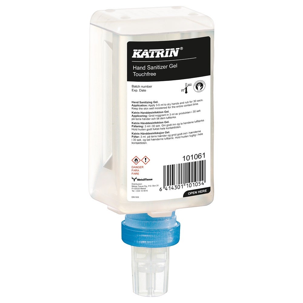Handdesinfektion Katrin Hand Sanitizer Gel Touchfree 500ml