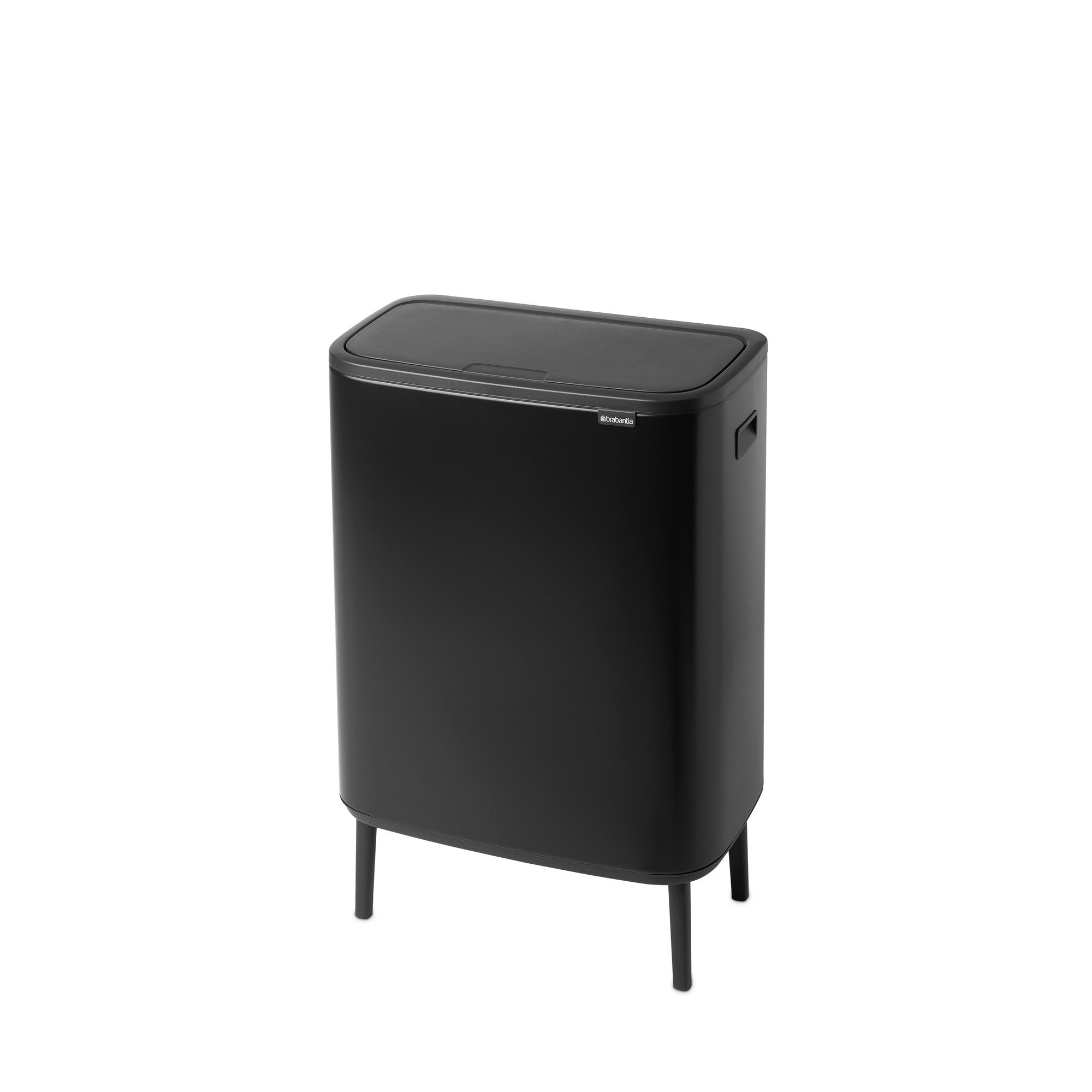Papperskorg Brabantia Bo Touch Bin HI 2x30L Matt Svart