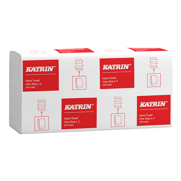 Pappershandduk Katrin One Stop L 2 W-fold