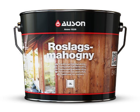 Roslagsmahogny Auson Mörkbrun