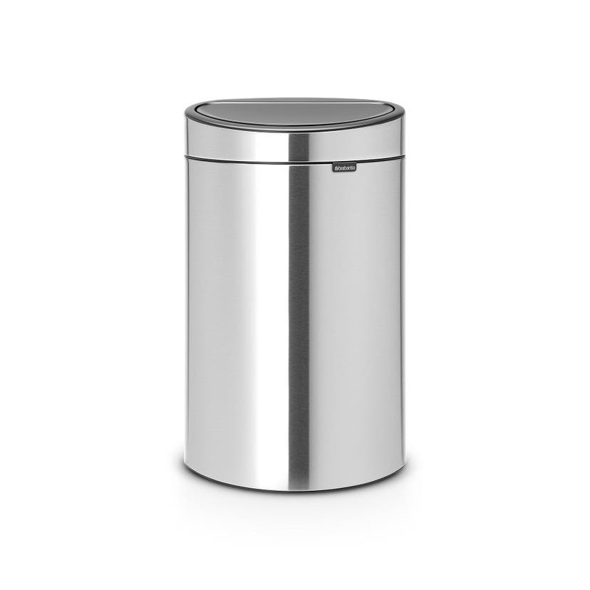 Soptunna Brabantia Touch Bin 40L Matt Steel