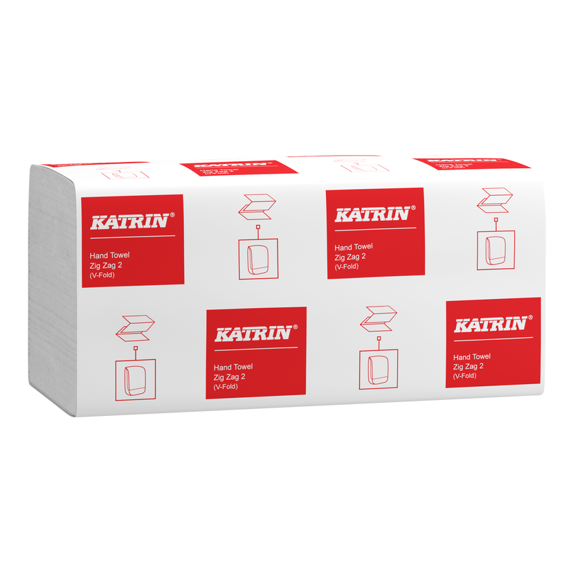 Pappershandduk Katrin Classic Zig Zag 2L