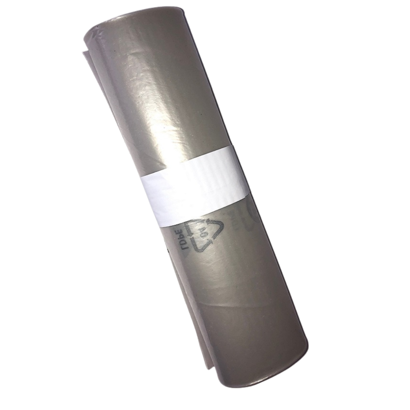 Sopsäck 125L Transparent 25st