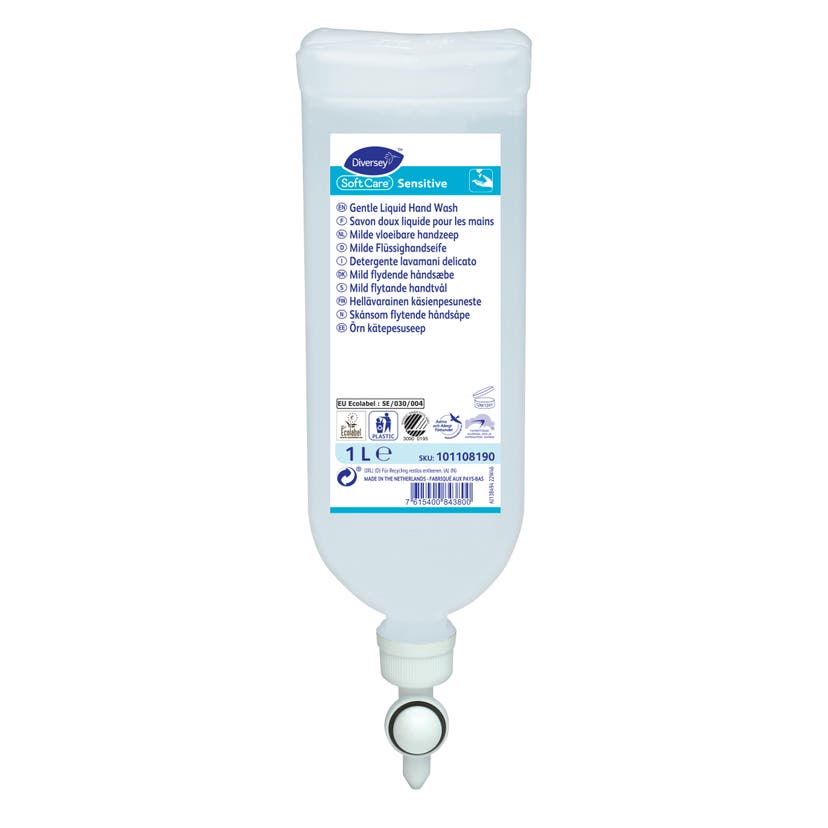 Handtvål Soft Care Sensitive 1L