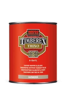 Thixo Svart Timberex 1 l Matt