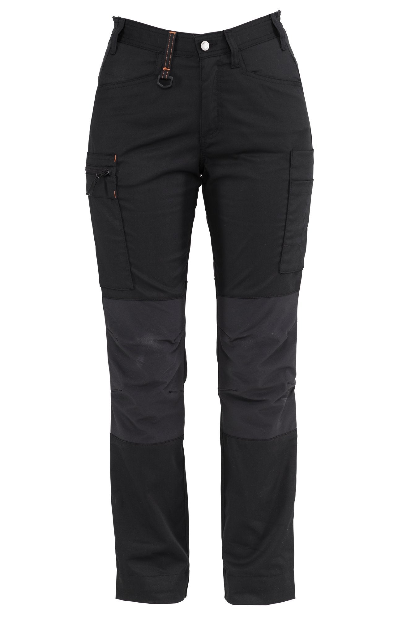 Arbetsbyxa Worksafe Service Stretch Light Dam Svart