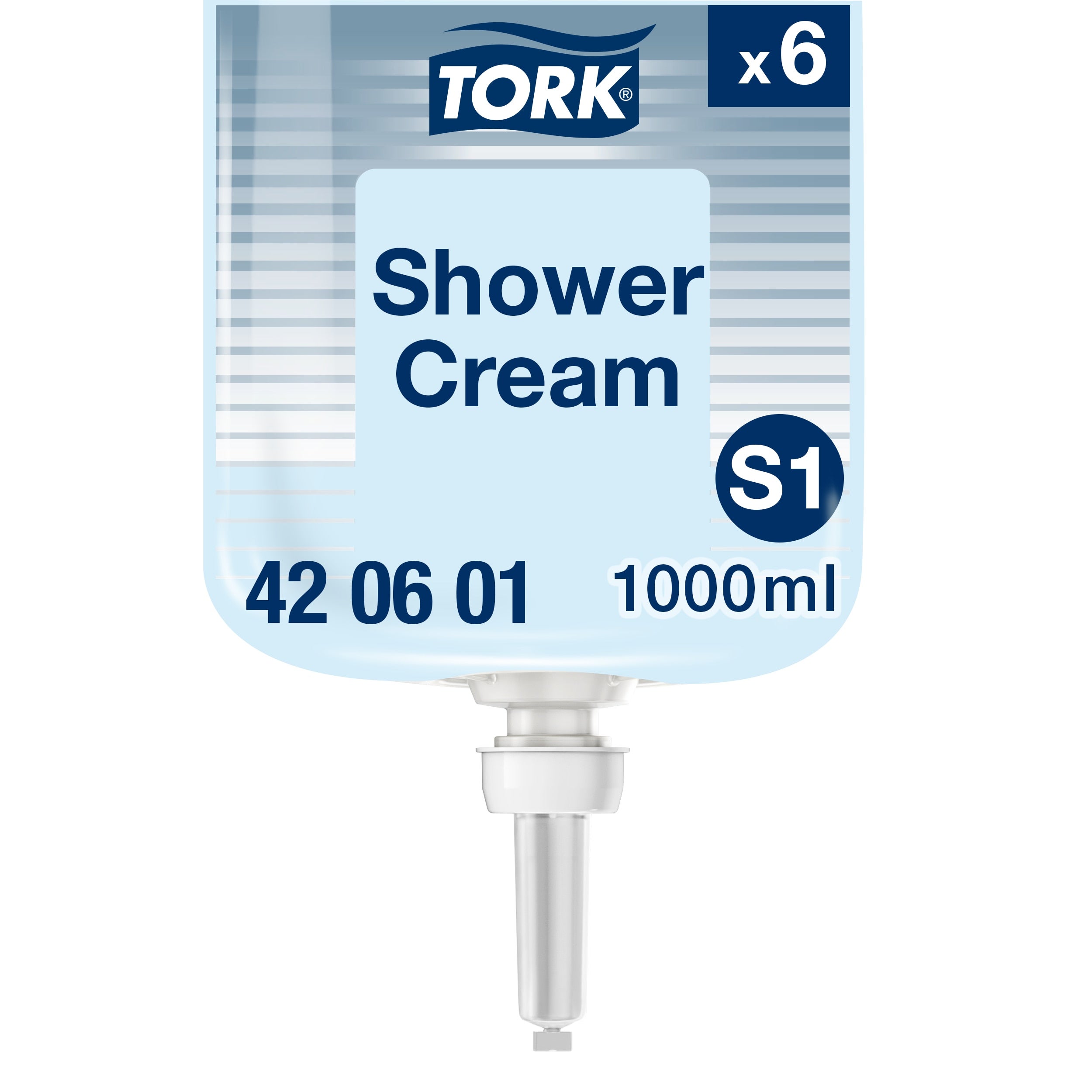Tork Duschtvål S1 Hair & Body Shower Cream 1L
