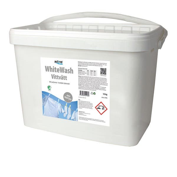 Tvättmedel Activa White 10kg