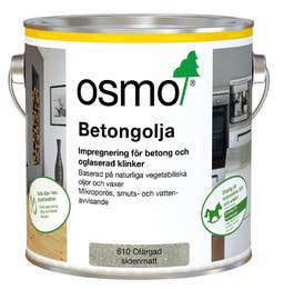 Betongolja 610 Osmo Ofärgad 2,5 l Sidenmatt