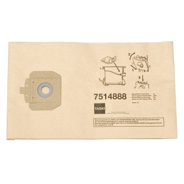 Dammsugarpåsar Taski Vento 15 Bora 12 Vacumat 12 10-pack