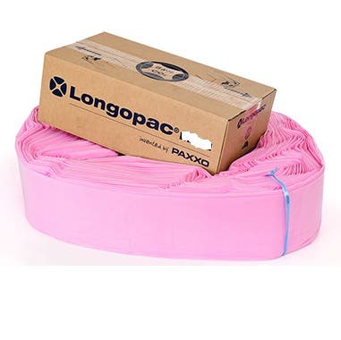 Sopsäckkassett Longopac Midi ESD Strong pink